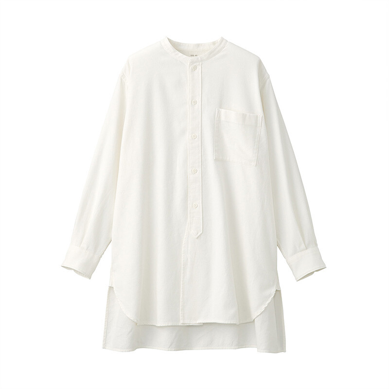 

Рубашка женская Muji фланелевая, серый