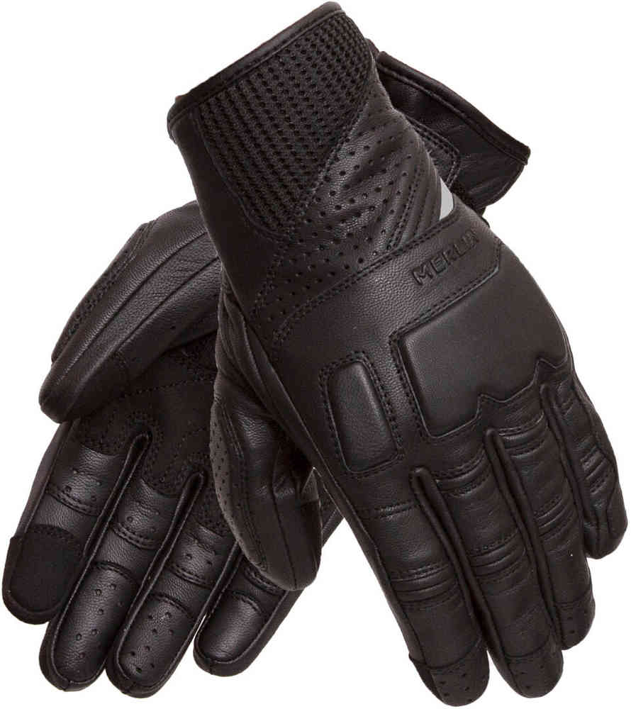 Мотоциклетные перчатки Salado Explorer Merlin, черный цена и фото