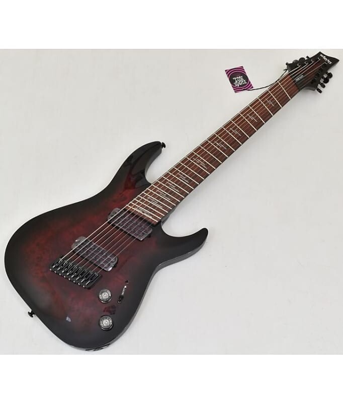 

Электрогитара Schecter Omen Elite-8 Multiscale Guitar Black Cherry Burst