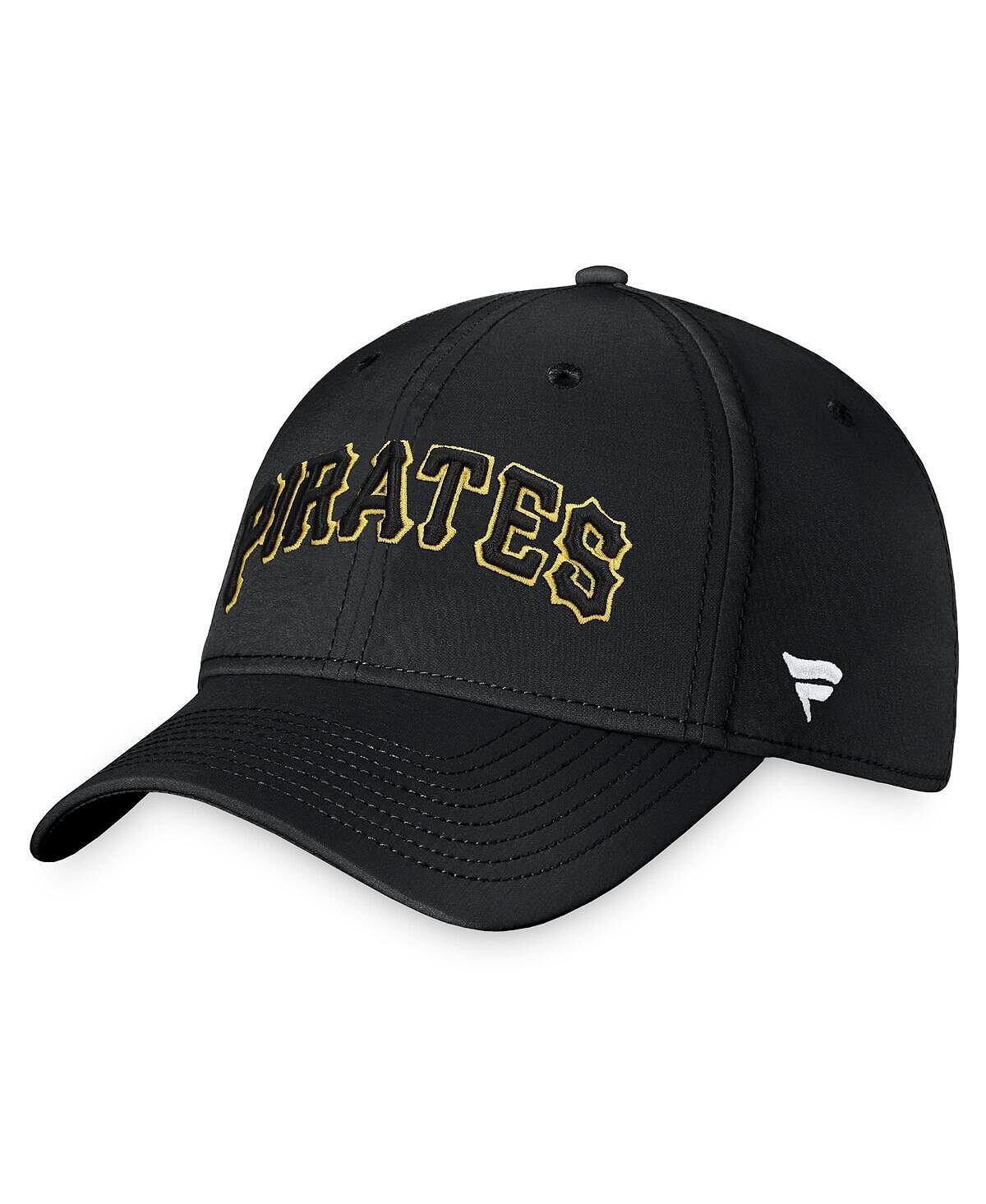 

Мужская черная фирменная кепка Pittsburgh Pirates Core Flex Fanatics