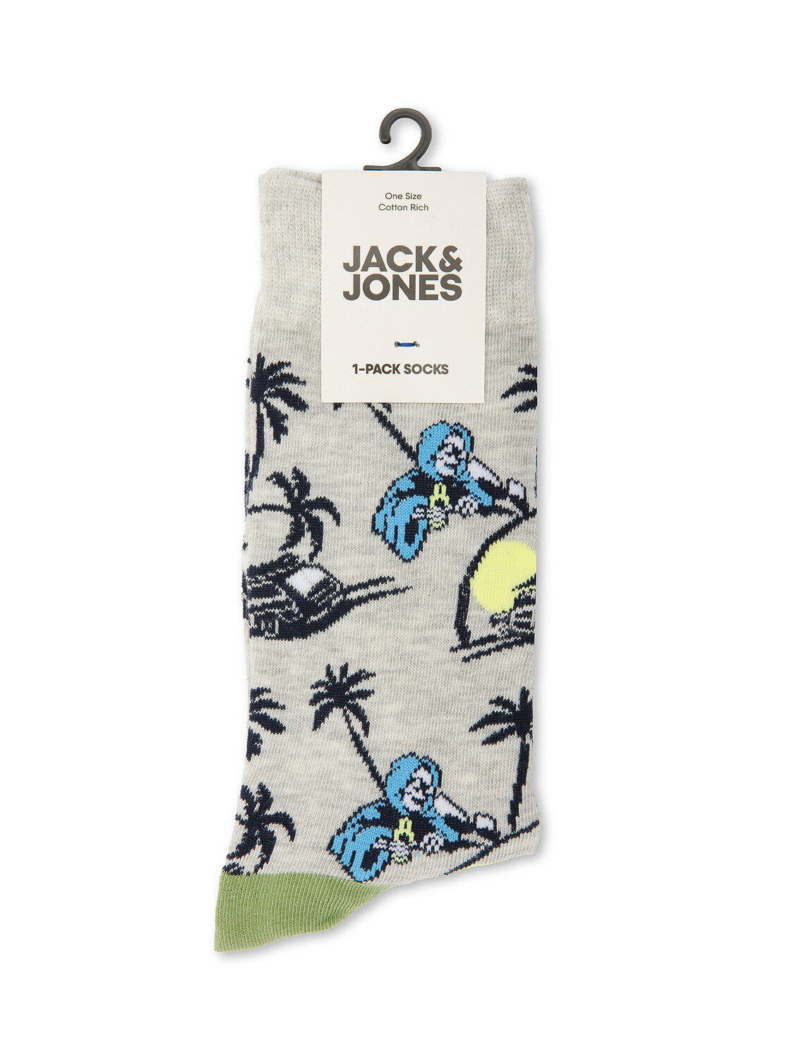 

Повседневные носки с высокой манжетой Jack Jones, светло-серый
