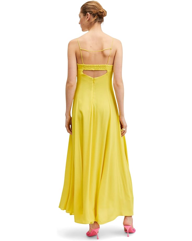 Платье MANGO Jess Dress, цвет Light/Pastel Yellow