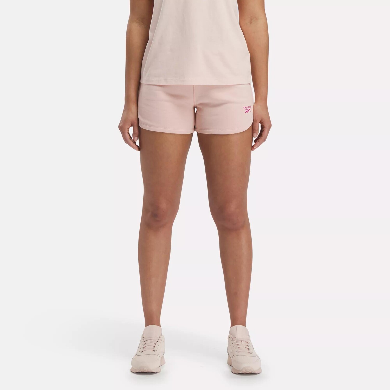 

Шорты Reebok Identity из французской махровой ткани, цвет Possibly Pink