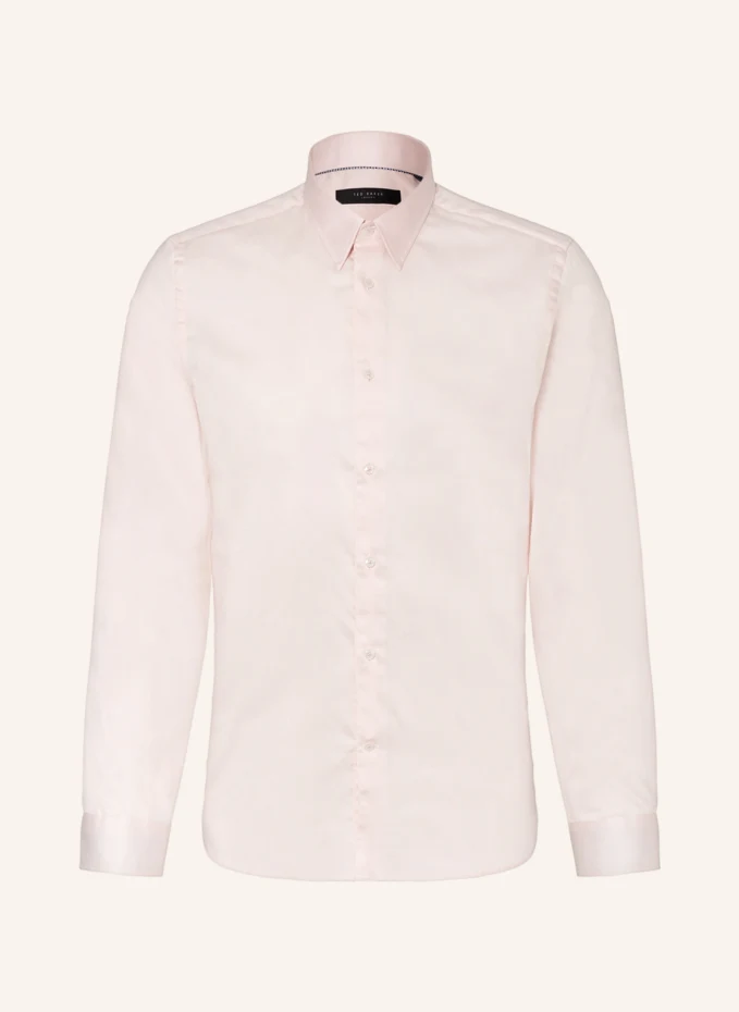 

Рубашка maeloss slim fit Ted Baker, розовый