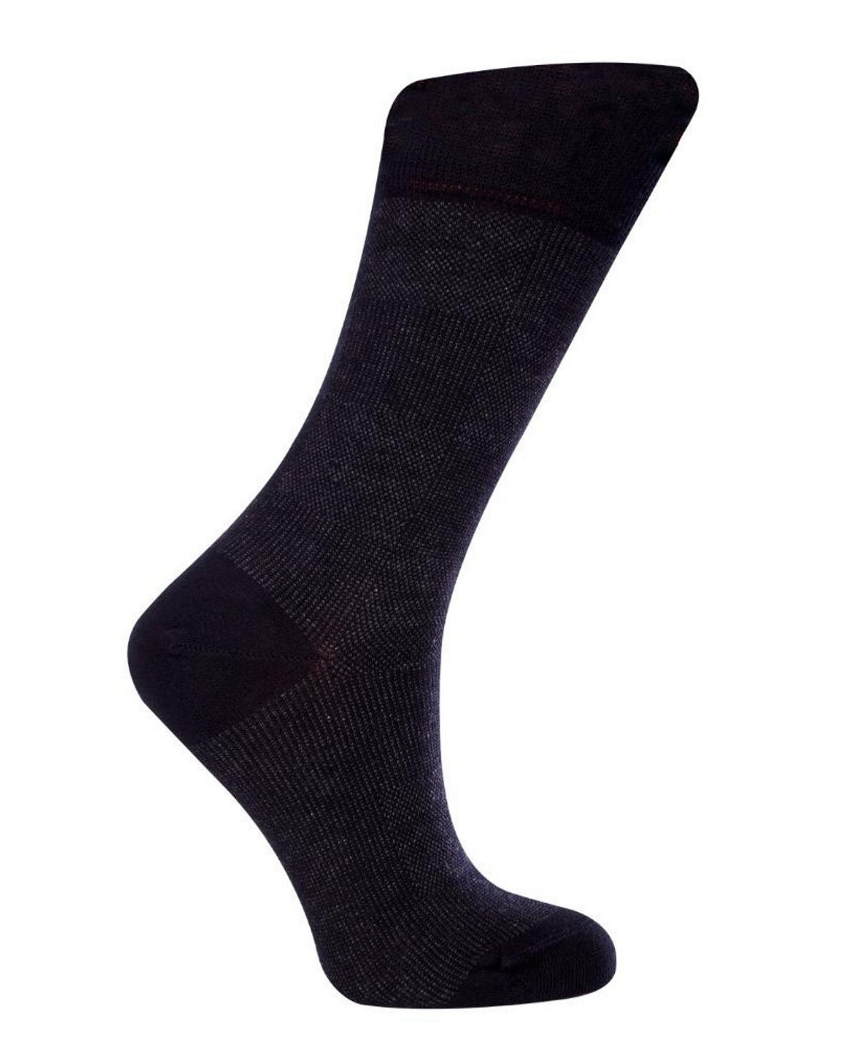 Женские хлопковые классические носки в клетку с бесшовным мыском, упаковка из 1 шт. Love Sock Company, черный