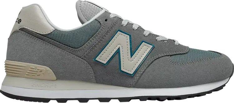 

Кроссовки New Balance 574 2E Wide 'Grey Sky Blue', серый