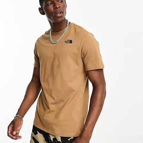 

Футболка The North Face Redbox Back Print, светло-коричневый