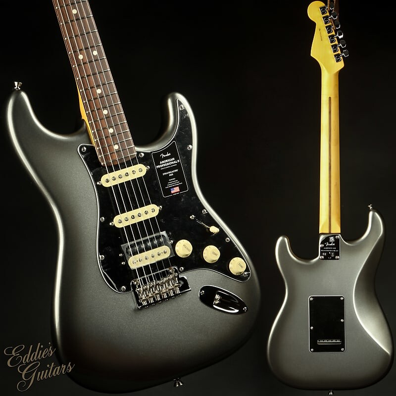 

Fender American Professional II Stratocaster HSS, палисандр - Mercury American Professional II Stratocaster HSS, Rosewood - Mercury