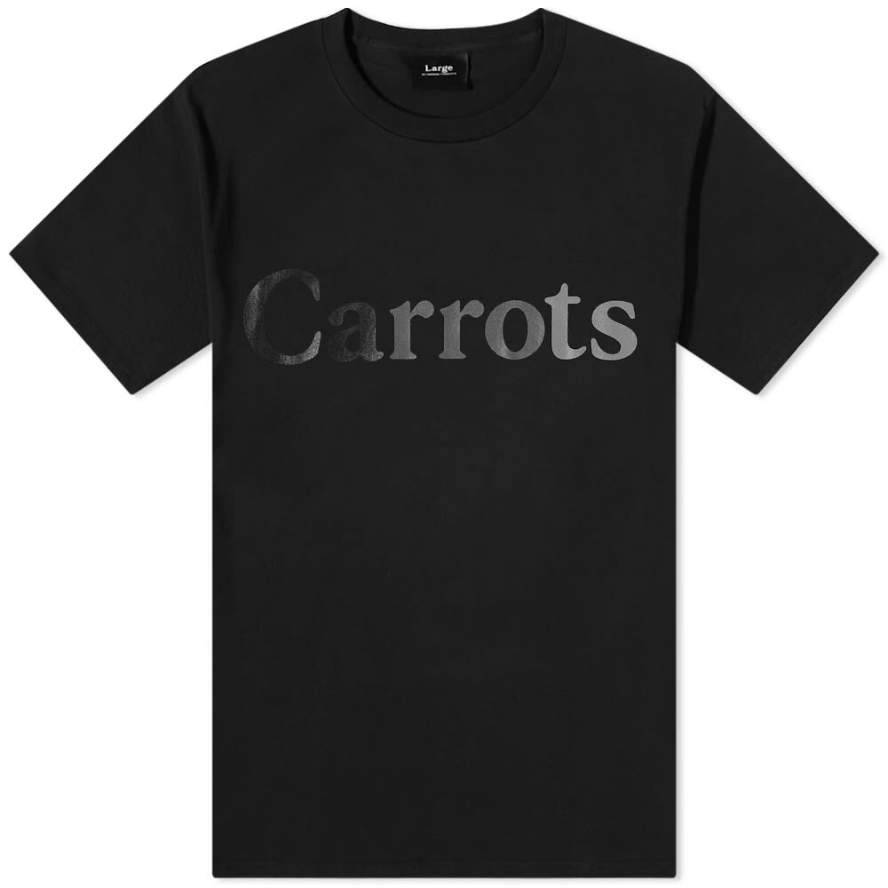 

Футболка Carrots by Anwar Carrots Wordmark Tee, Черный