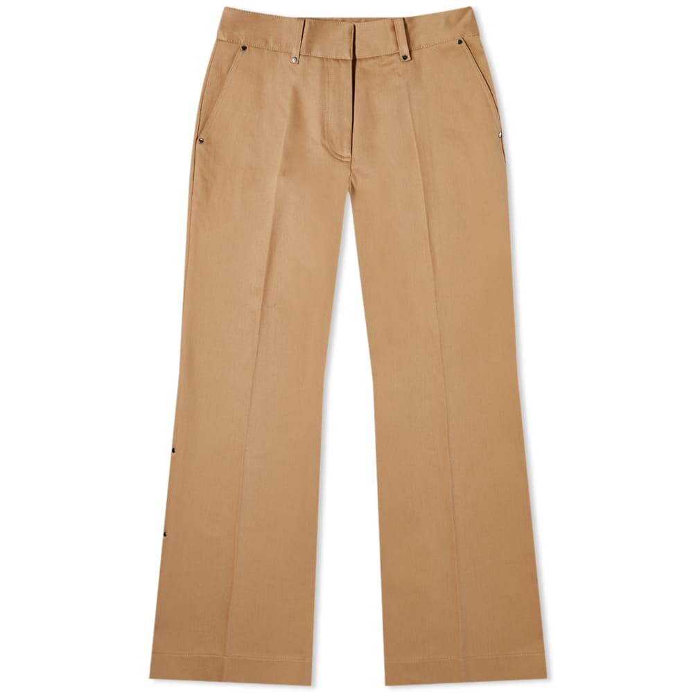 

Брюки JW Anderson Rivet Straight Leg Trouser, Коричневый