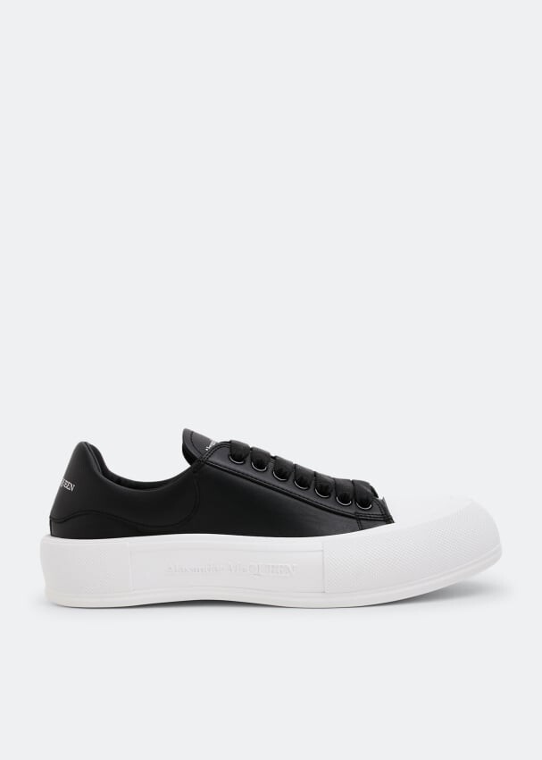 

Кроссовки ALEXANDER MCQUEEN Deck Plimsoll sneakers, черный