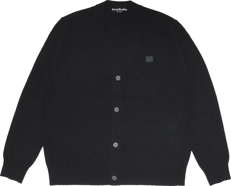 

Кардиган Acne Studios V-Neck Cardigan 'Black', черный