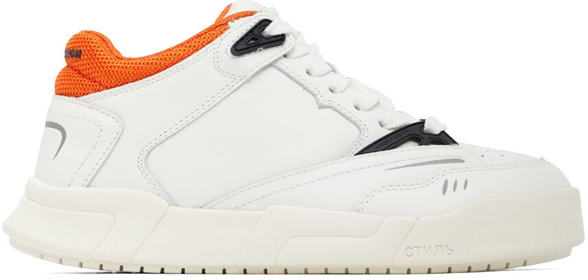 

Белые низкие кеды Low Key Heron Preston