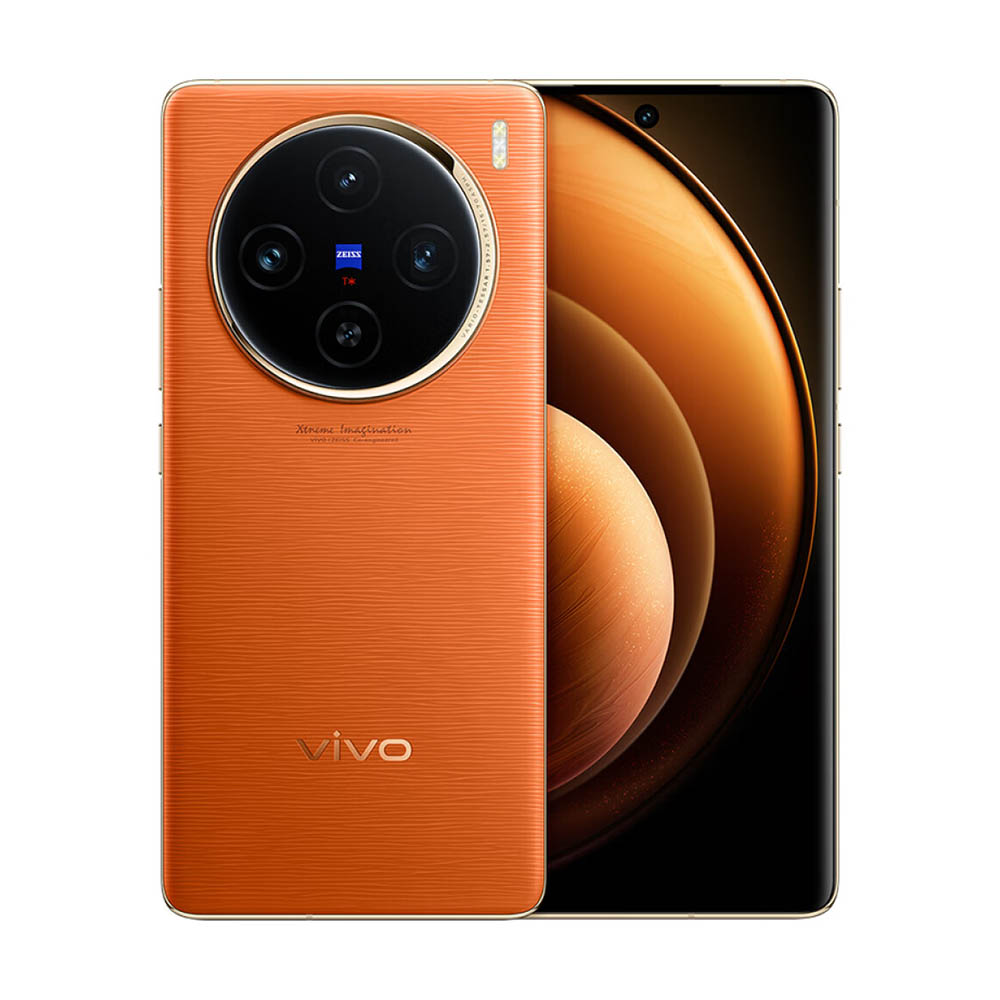 Смартфон Vivo X100, 12Гб/256Гб, 2 Nano-SIM, оранжевый 3d 5d защитное стекло mypads для vivo nex vivo nex s8 с закругленными изогнутыми краями которое полностью закрывает экран дисплей по краям с о