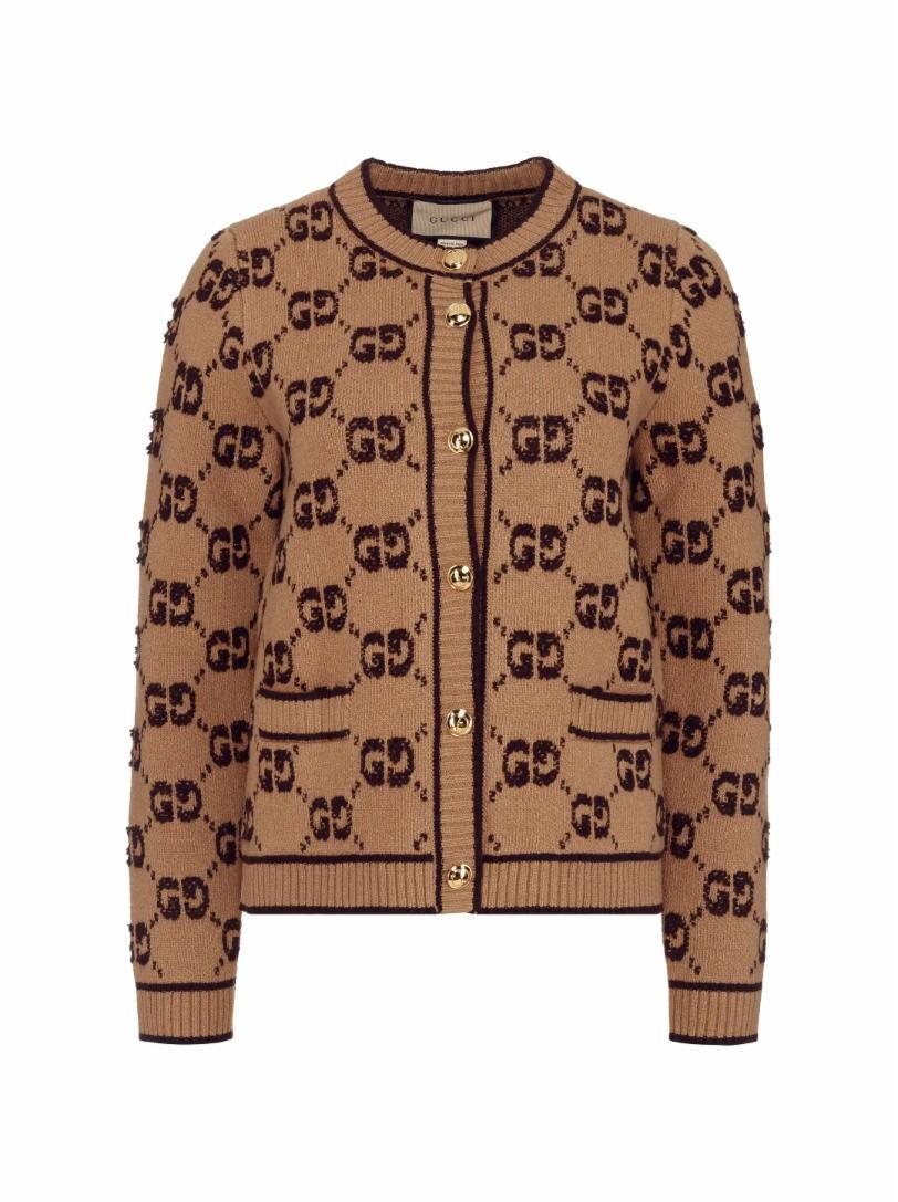 

Кардиган с монограммой Gucci