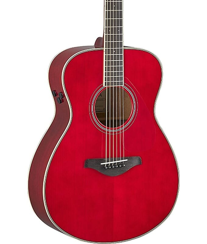 

Yamaha FS-TA Concert TransAcoustic/Electric Guitar Ruby Red - Встроенный ревербератор и хорус!! FSTARR