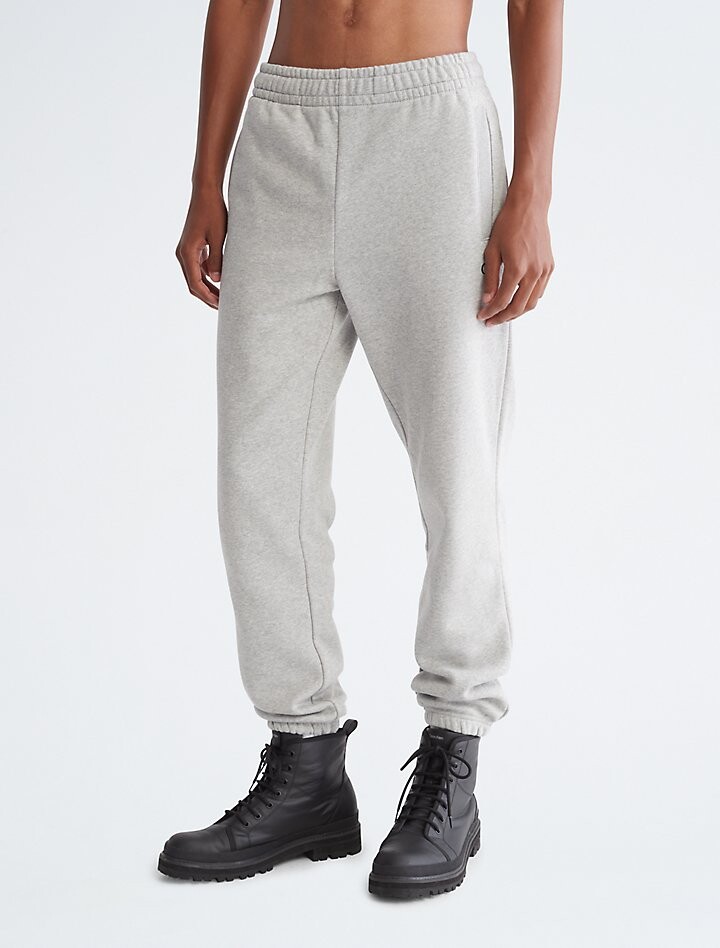 

Флисовые джоггеры с логотипом Archive Calvin Klein, серый