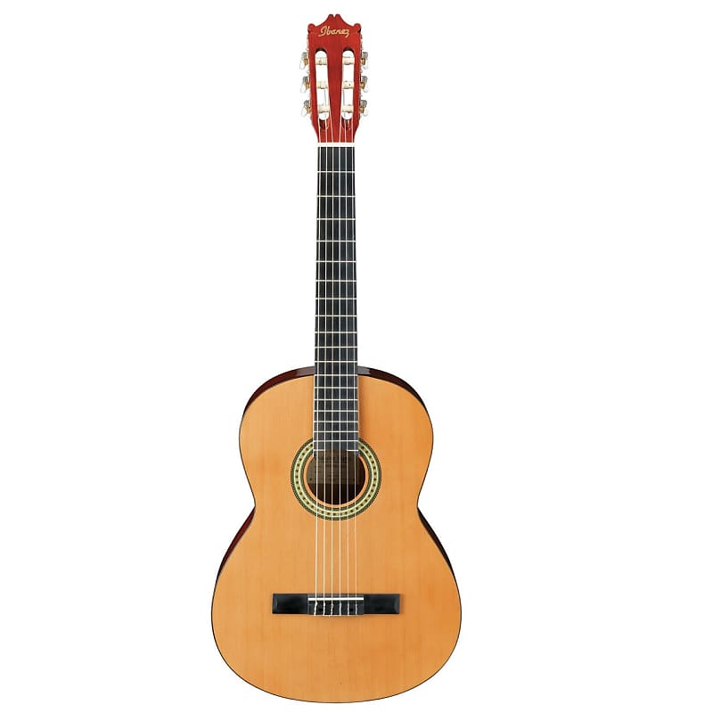 ibanez aeg50n bkh электроакустическая гитара с нейлоновыми струнами цвет чёрный Ibanez GA3 Акустическая гитара с нейлоновыми струнами, натуральный цвет