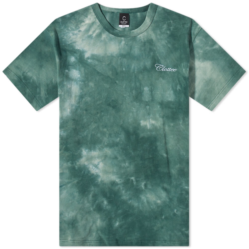 

Футболка CLOTTEE By CLOT Script Tie Dye Logo Tee