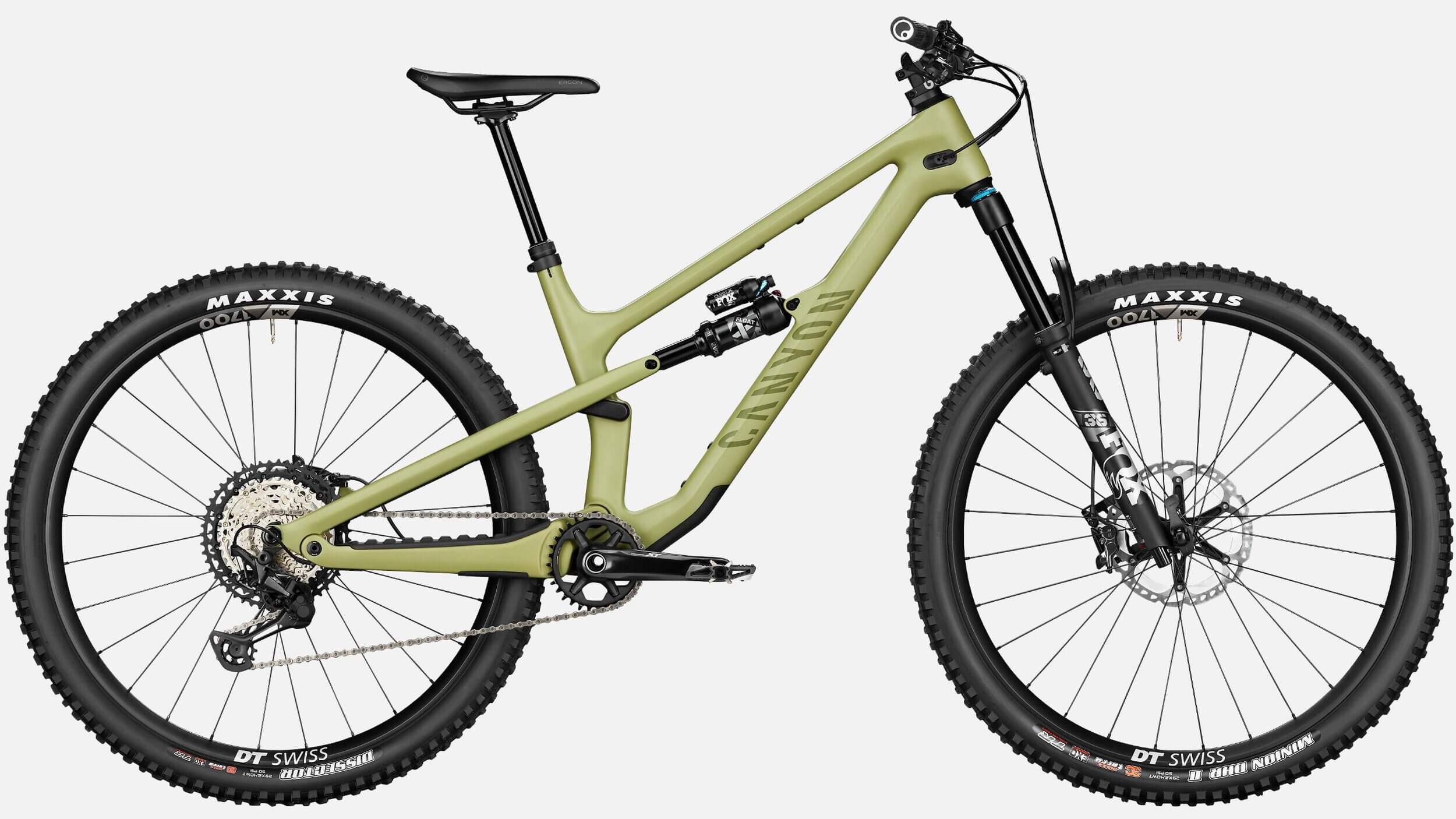Горный велосипед Canyon Spectral 125 CF 8, зеленый