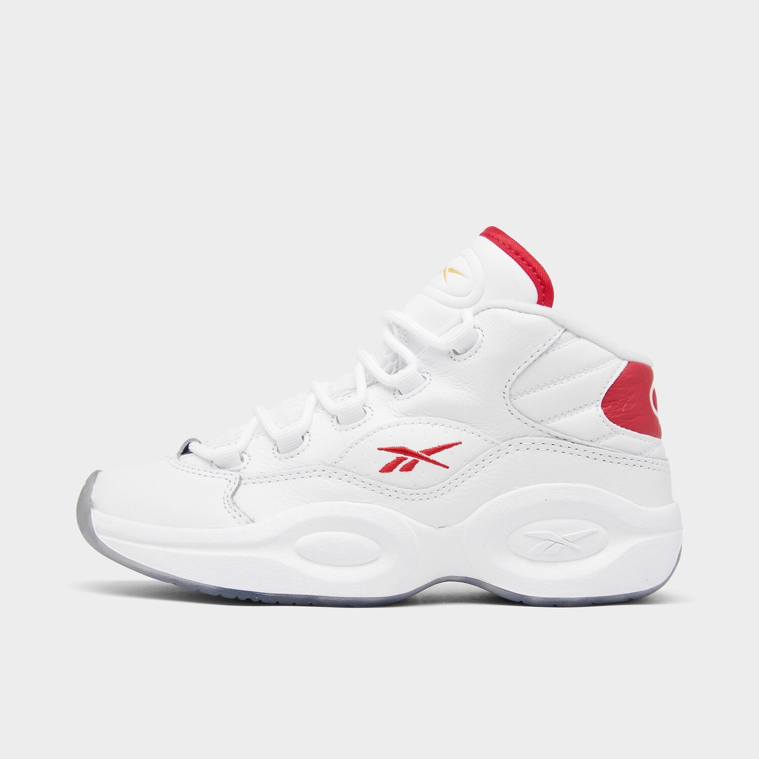 

Баскетбольные кроссовки Reebok Question Mid для маленьких детей, красный