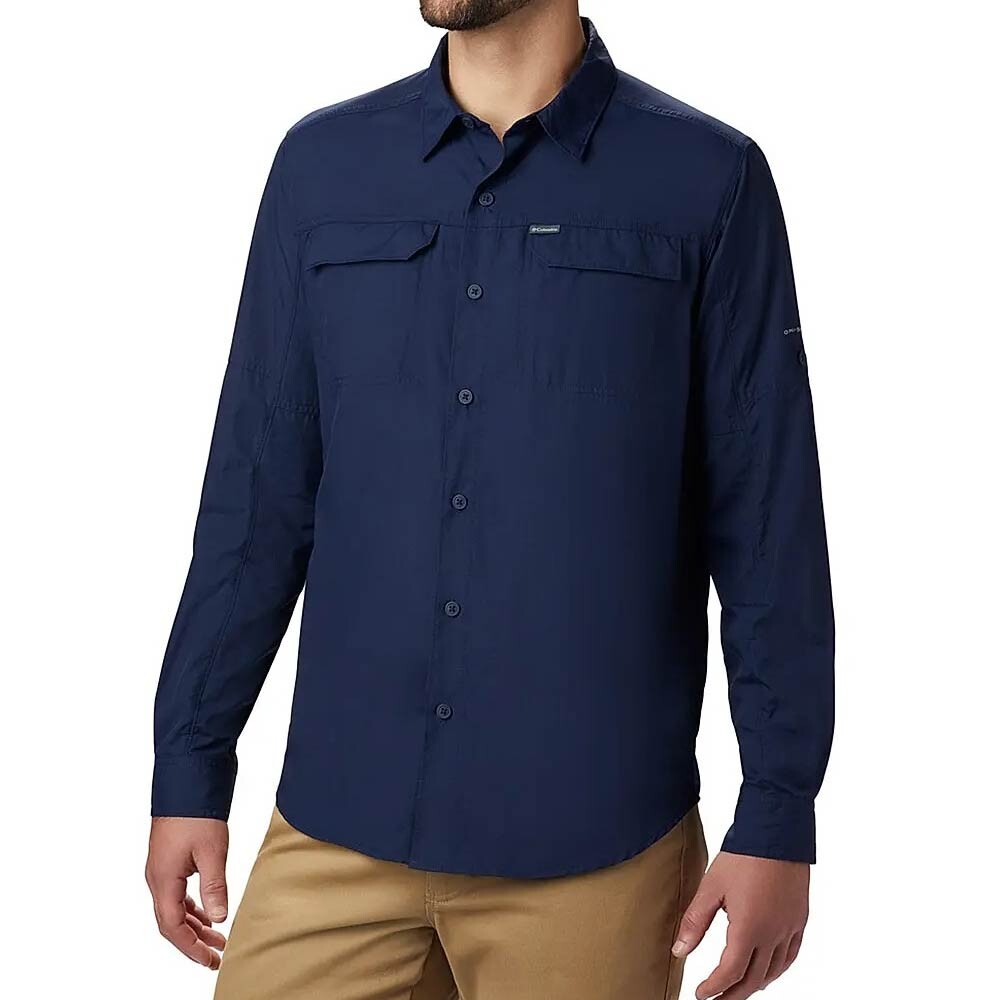 

Рубашка Columbia Men White Silver Ridge2.0 Long Sleeve, темно-синий