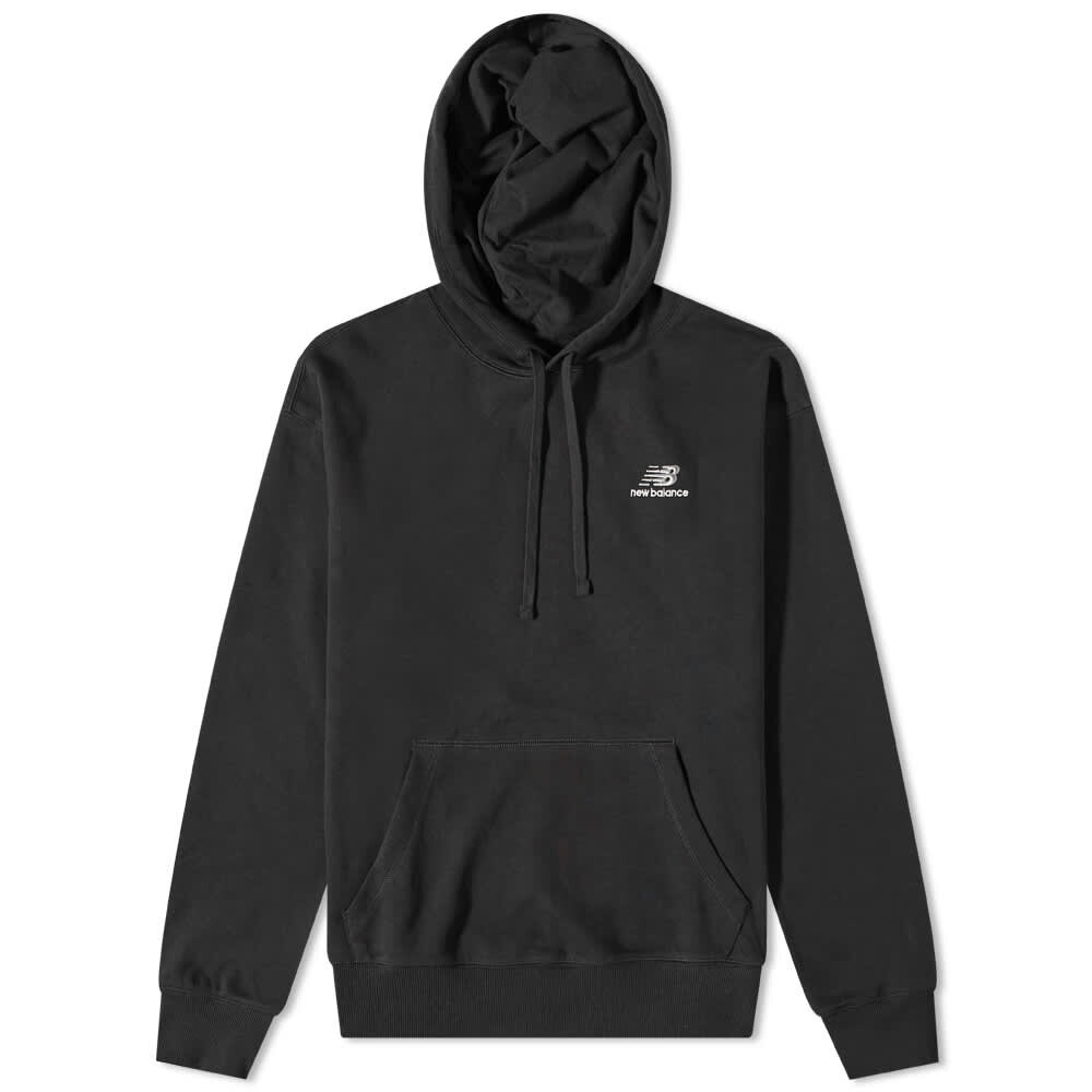 

Толстовка с капюшоном New Balance Uni-ssentials Popover, черный