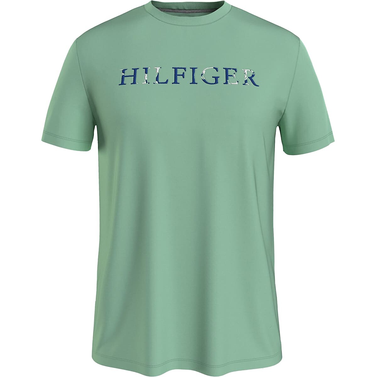 

Футболка Tommy Hilfiger Floral Logo, зеленый