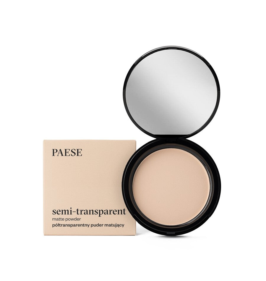 

Paese Полупрозрачная матирующая пудра Semi-Transparent Matte Powder 1A Теплый Бежевый 9г