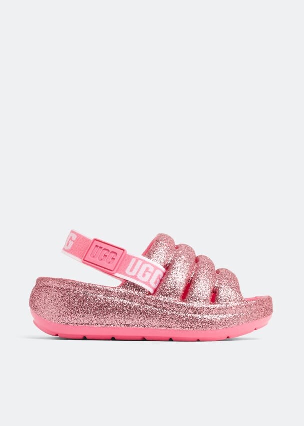 

Сандалии UGG Sport Yeah slide sandals, розовый