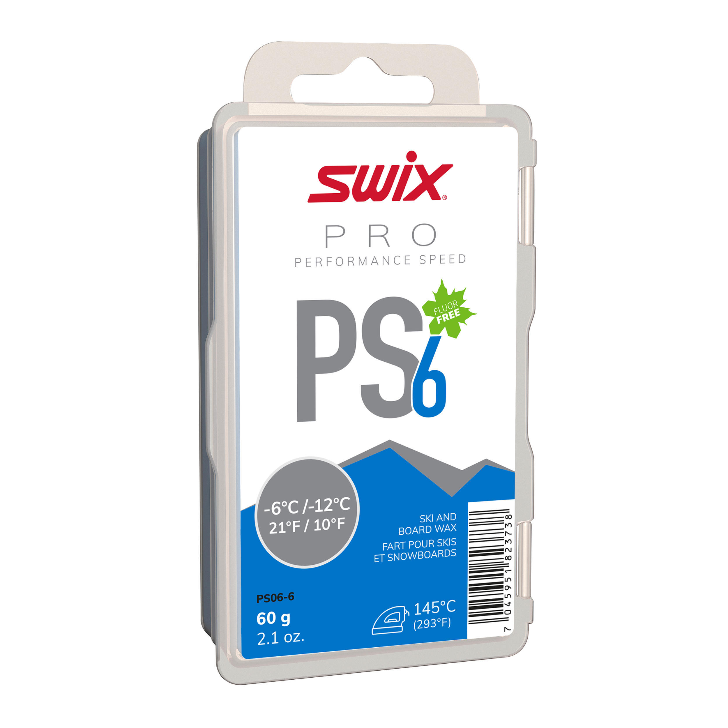 Лыжный горячий воск Swix PS6, синий