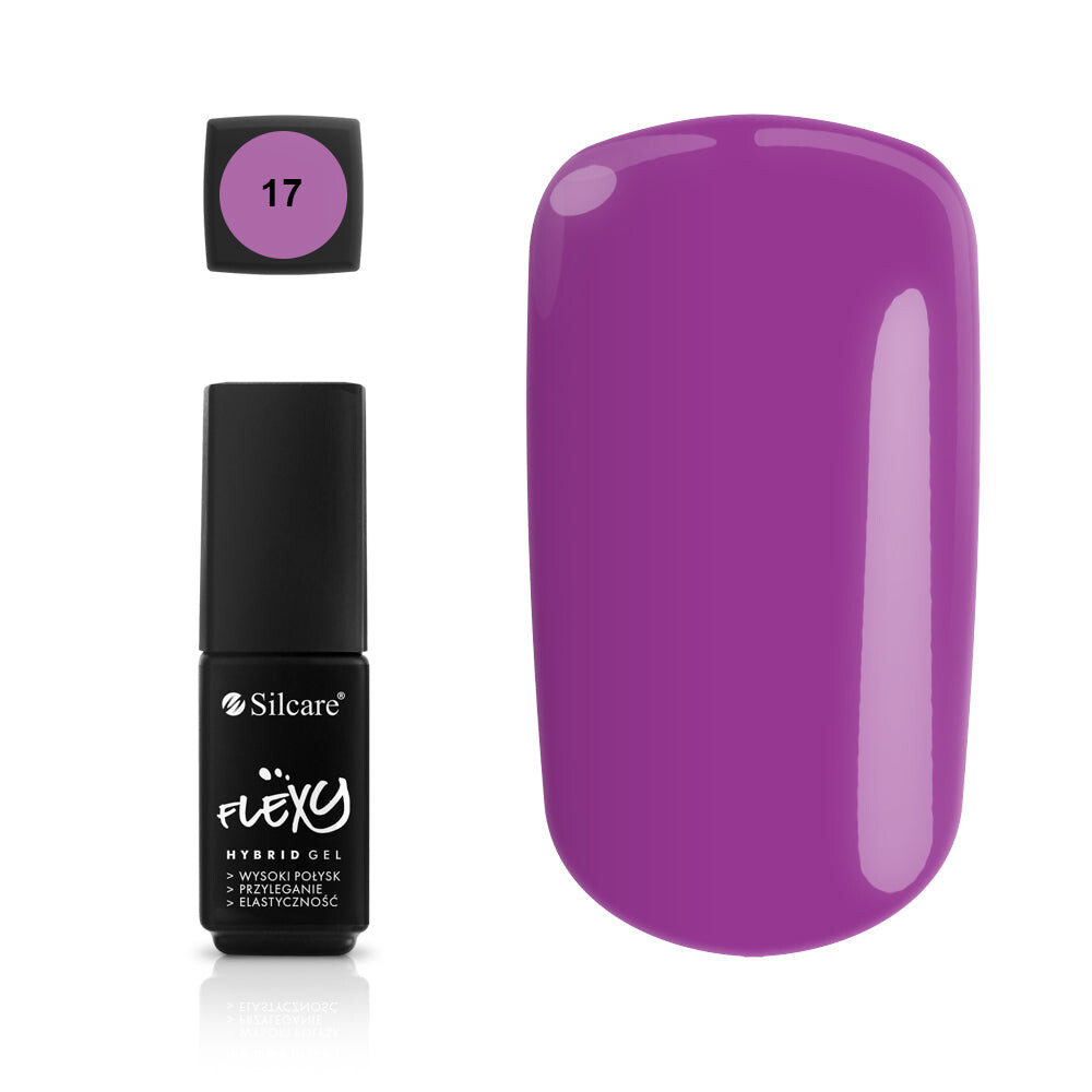 

Silcare Гибридный лак Flexy Hybrid Gel 17 4.5г