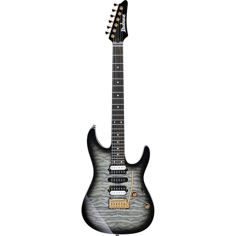 Электрогитара Ibanez 2022 AZ42P1QM AZ Premium Electric Guitar - Black Ice Burst электрогитары ibanez az47p1qm bib