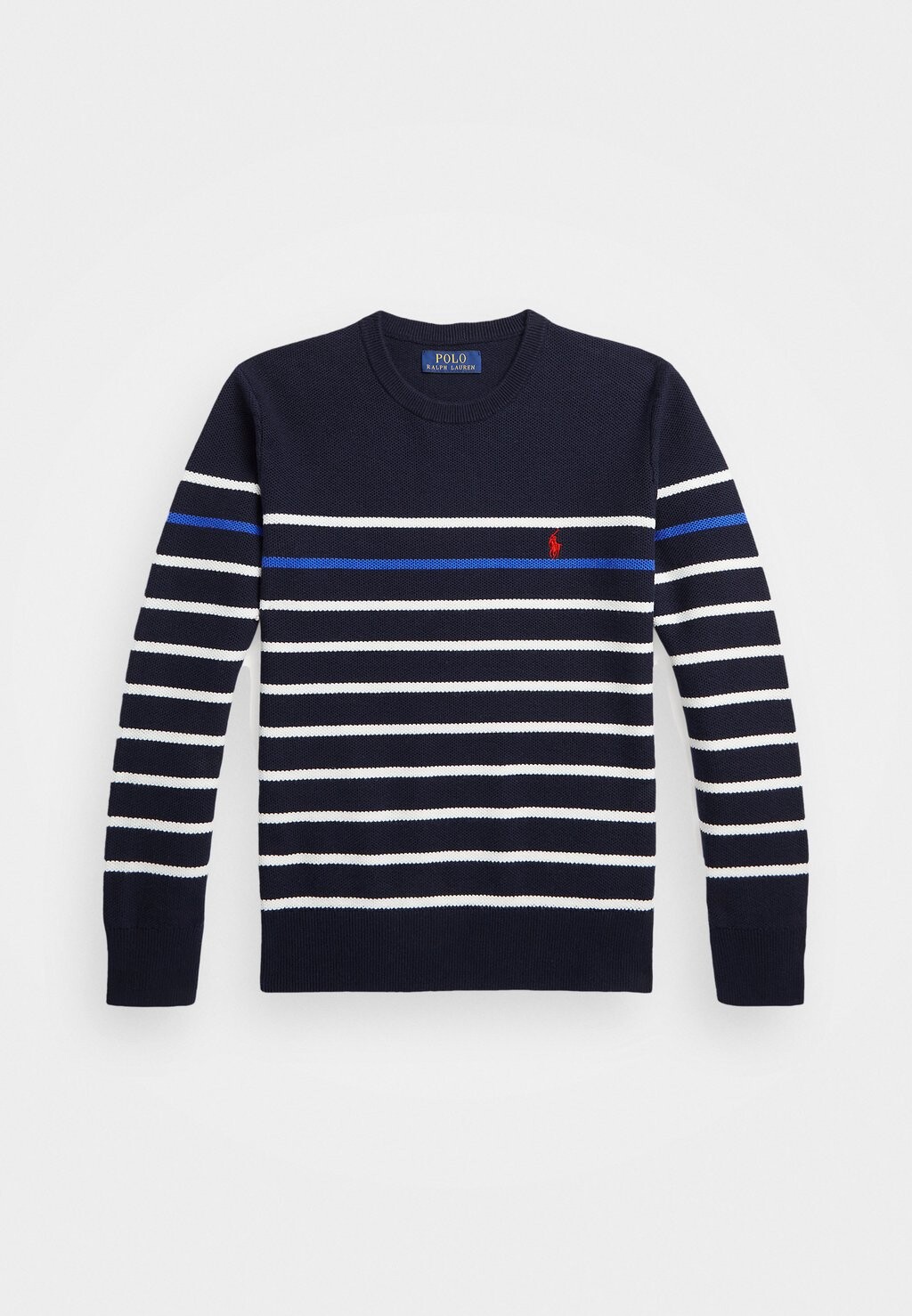 

Вязаный свитер Polo Ralph Lauren, цвет navy combo