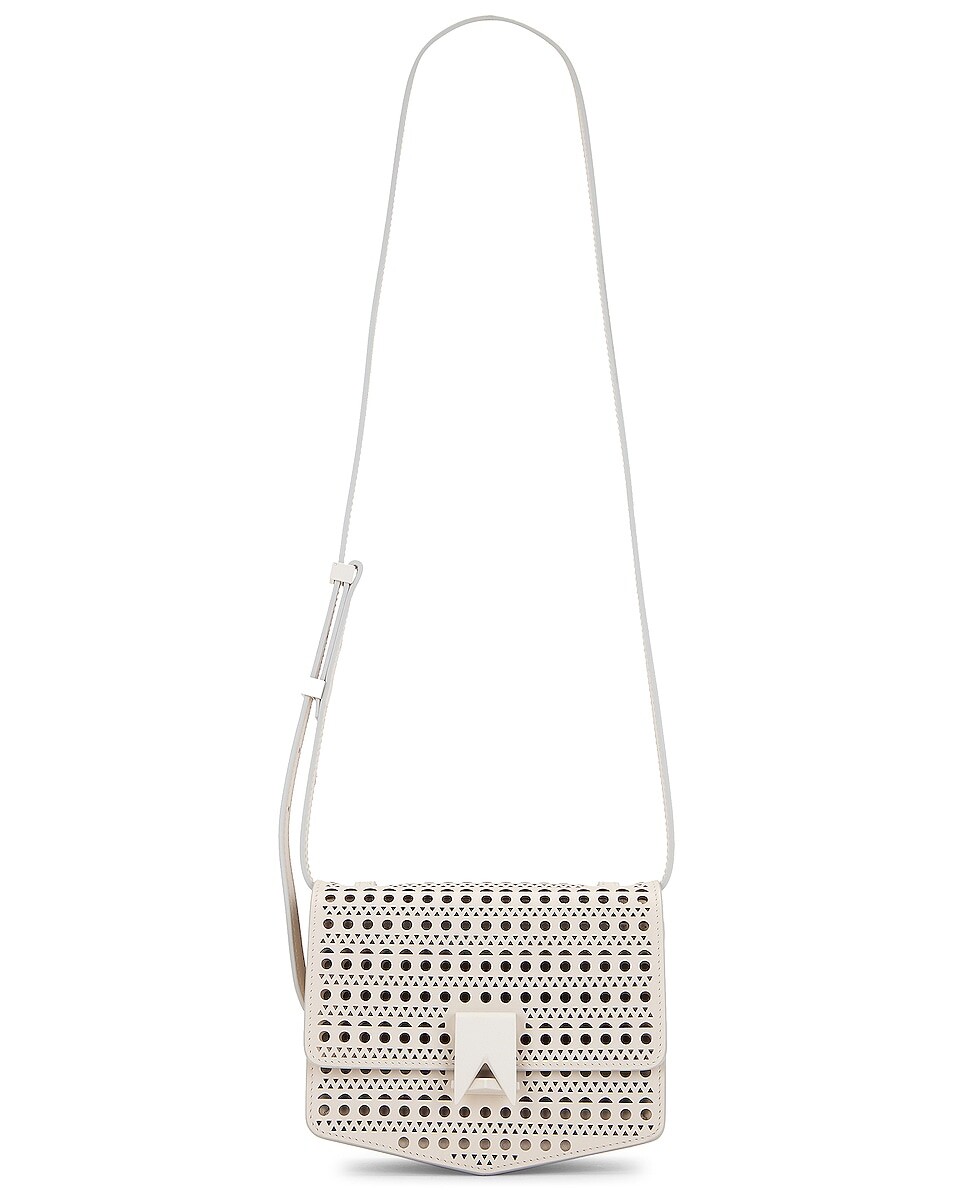 

Сумка кросс-боди Alaïa Small Le Papa Shoulder, цвет Ivoire