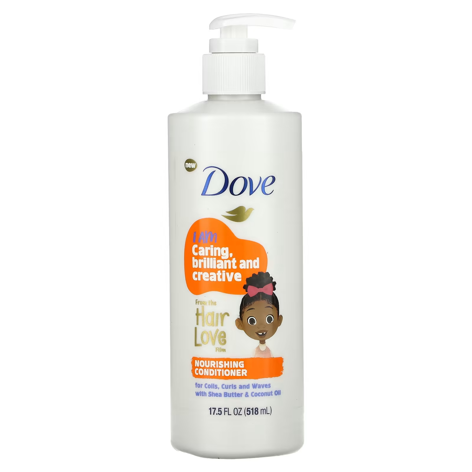 Питательный кондиционер Dove Kids Care для завитков dove восстанавливающее с кокосом и кокосовым маслом 6 кусков по 106 г 3 75 унции