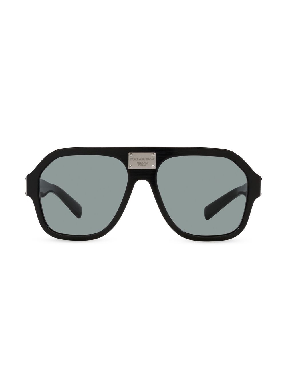 

Солнцезащитные очки-пилоты 58MM DOLCE&GABBANA, черный