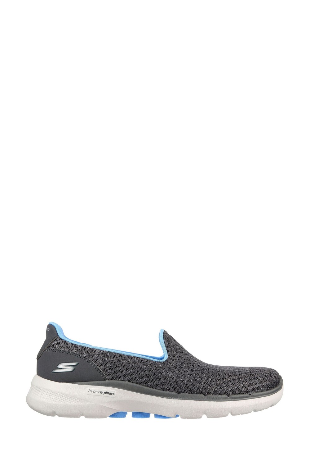 

GO WALK 6 туфель с большими туфлями Skechers, серый