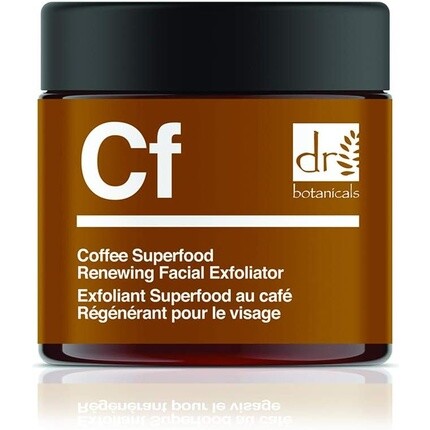 

The Apothecary Collection Coffee Superfood Отшелушивающее средство для лица, обновляющее кожу, 50 мл, Dr Botanicals
