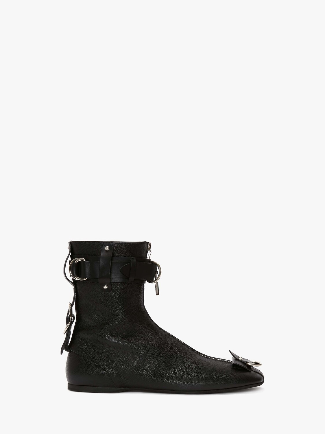 

Ботильоны с висячим замком JW Anderson, черный