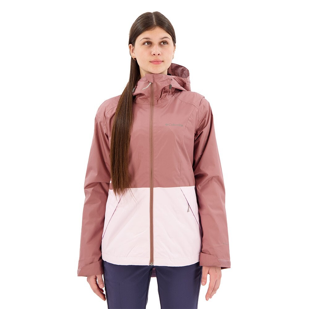 

Куртка Columbia Inner Limits III Hoodie Rain, розовый