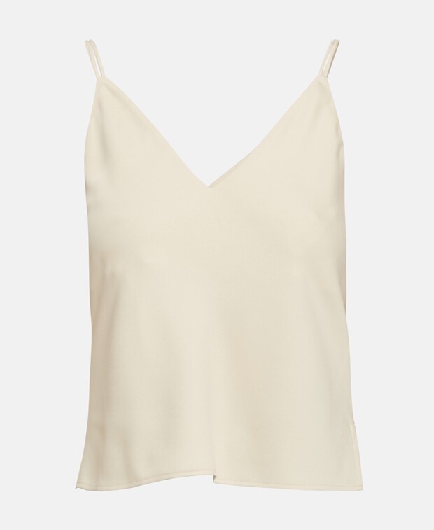 

Топ без рукавов Calvin Klein, экрю