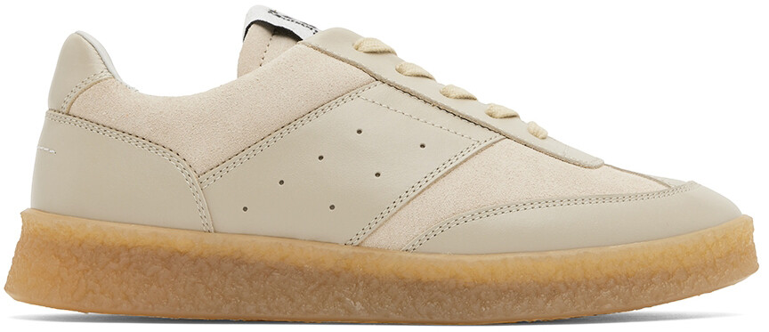 

Бежевые кроссовки 6 Court MM6 Maison Margiela