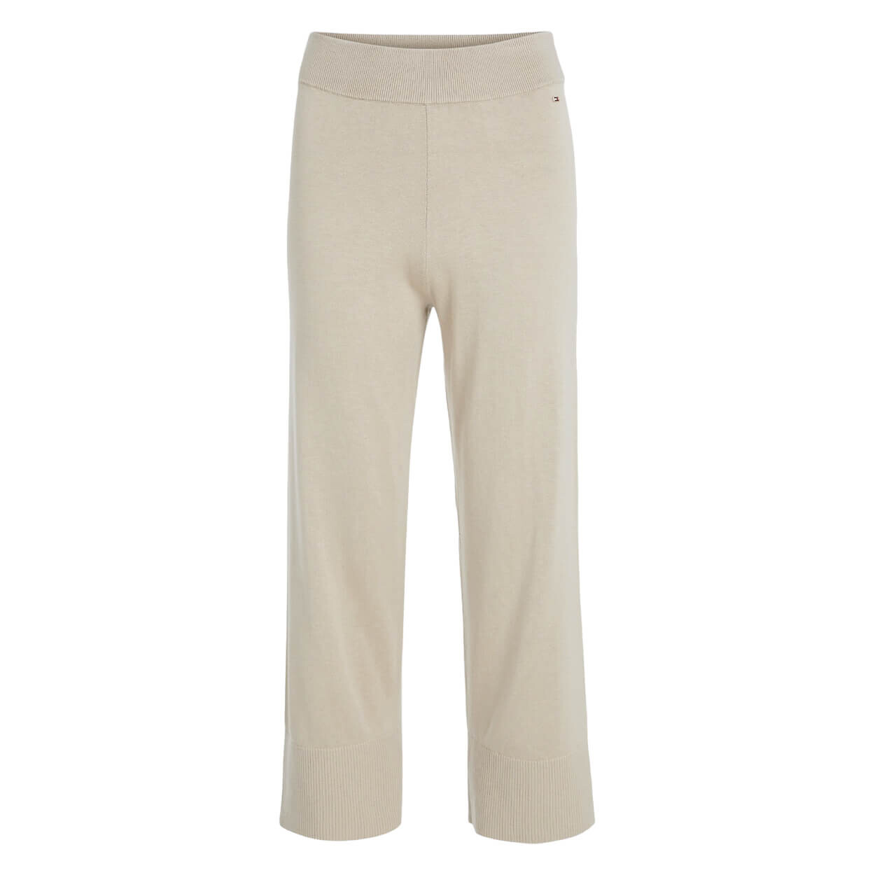 

Брюки-кюлоты Tommy Hilfiger Cropped, serovato-bezhevyy