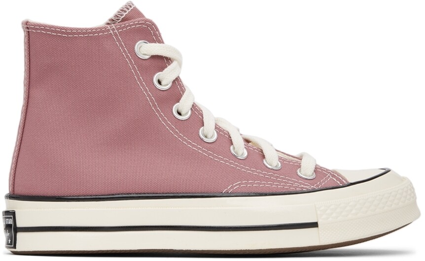 

Розовые кроссовки Chuck 70 Hi из переработанного холста Converse