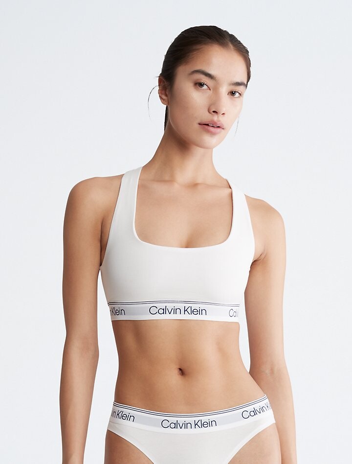 

Бралетт без подкладки Calvin Klein Athletic Calvin Klein, белый