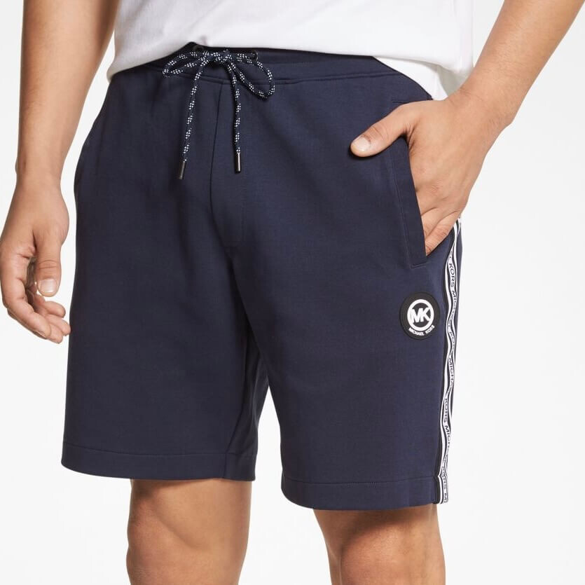 

Шорты Michael Kors Logo Tape Cotton Blend, темно-синий