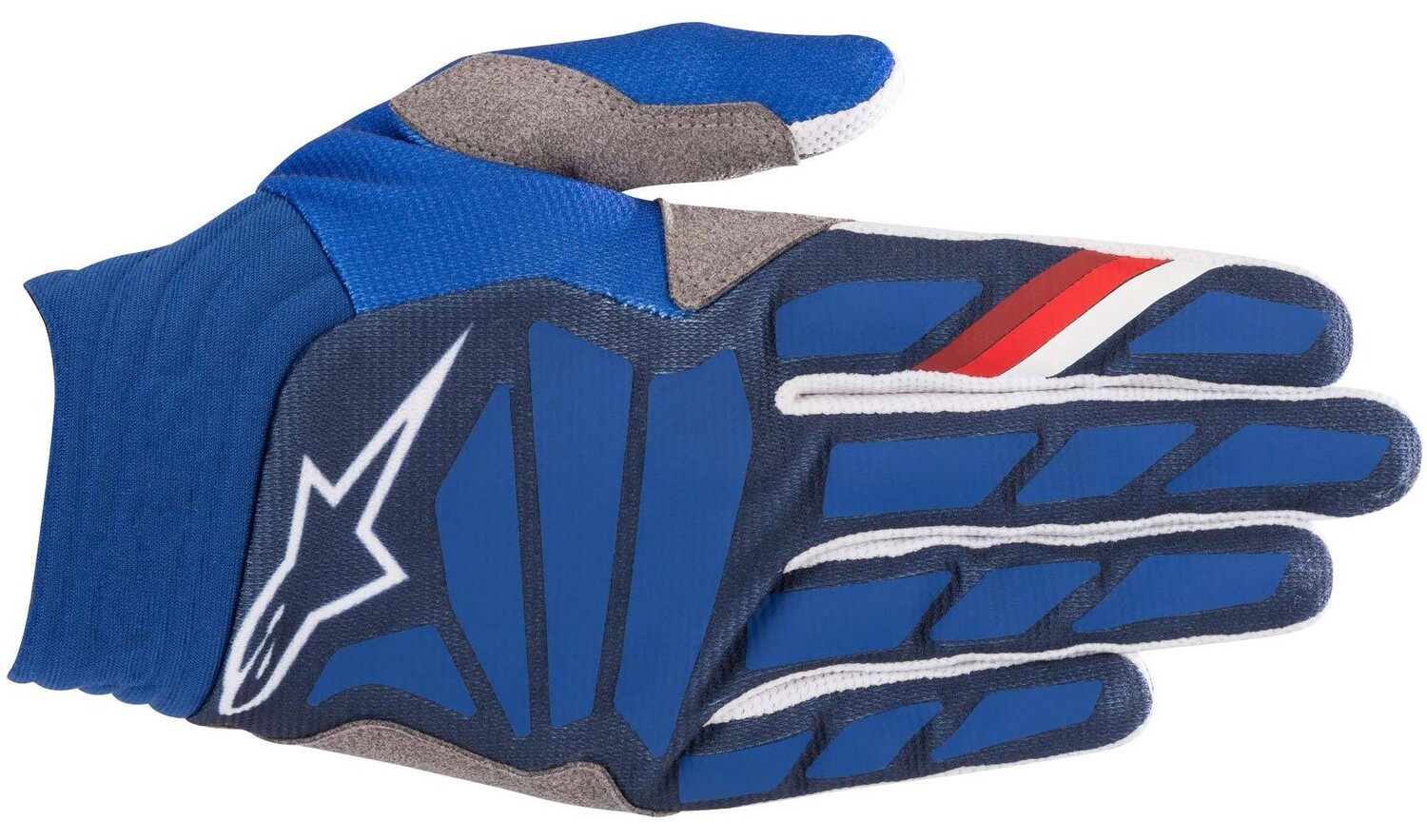 

Перчатки Alpinestars Aviator мотокроссные, сине-белые