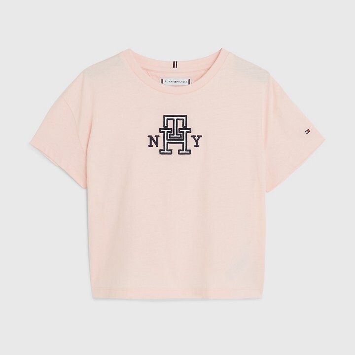 

Футболка Tommy Hilfiger Kids THNY, персиковый