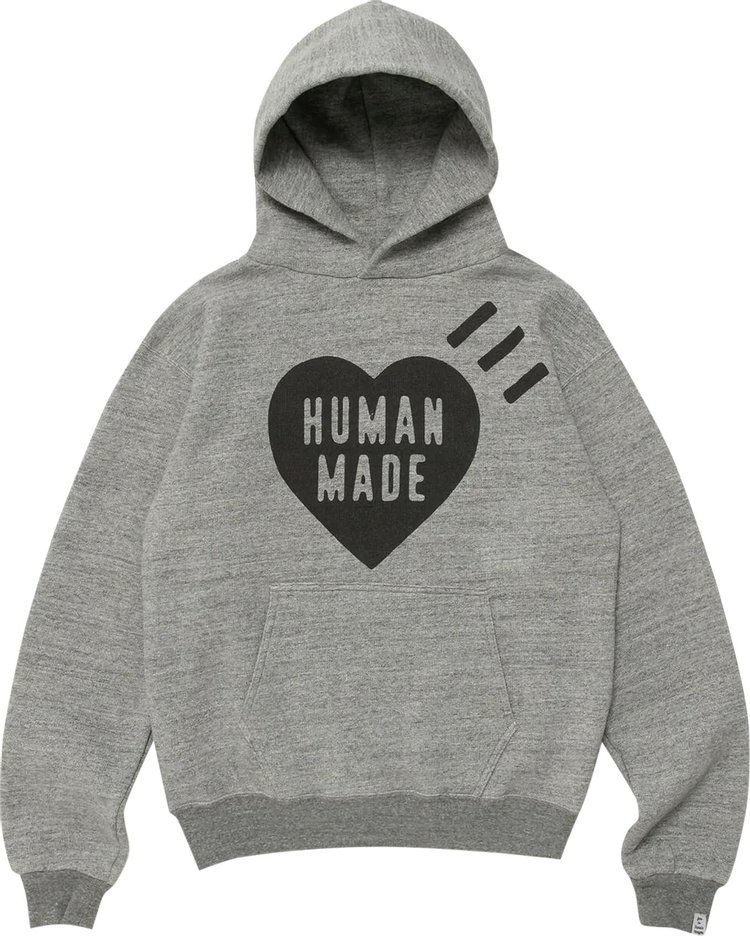 Худи Human Made Sweat Hoodie #1 'Grey', серый - фото